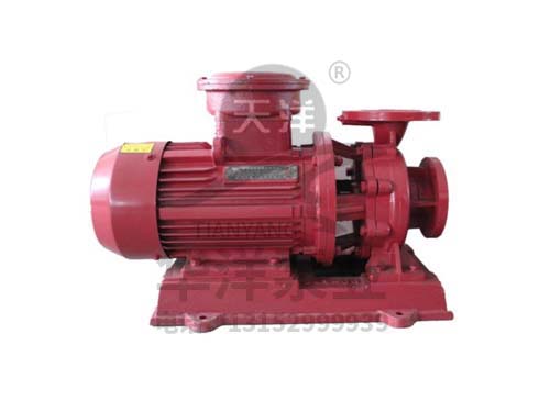 卧式管道离心泵